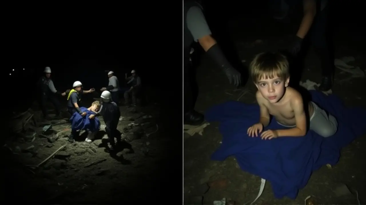 Menino de 3 anos é salvo após 6 dias sob escombros na Venezuela